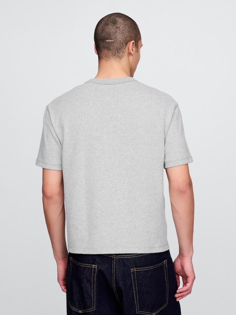 Adult Heavyweight Crop T-Shirt
