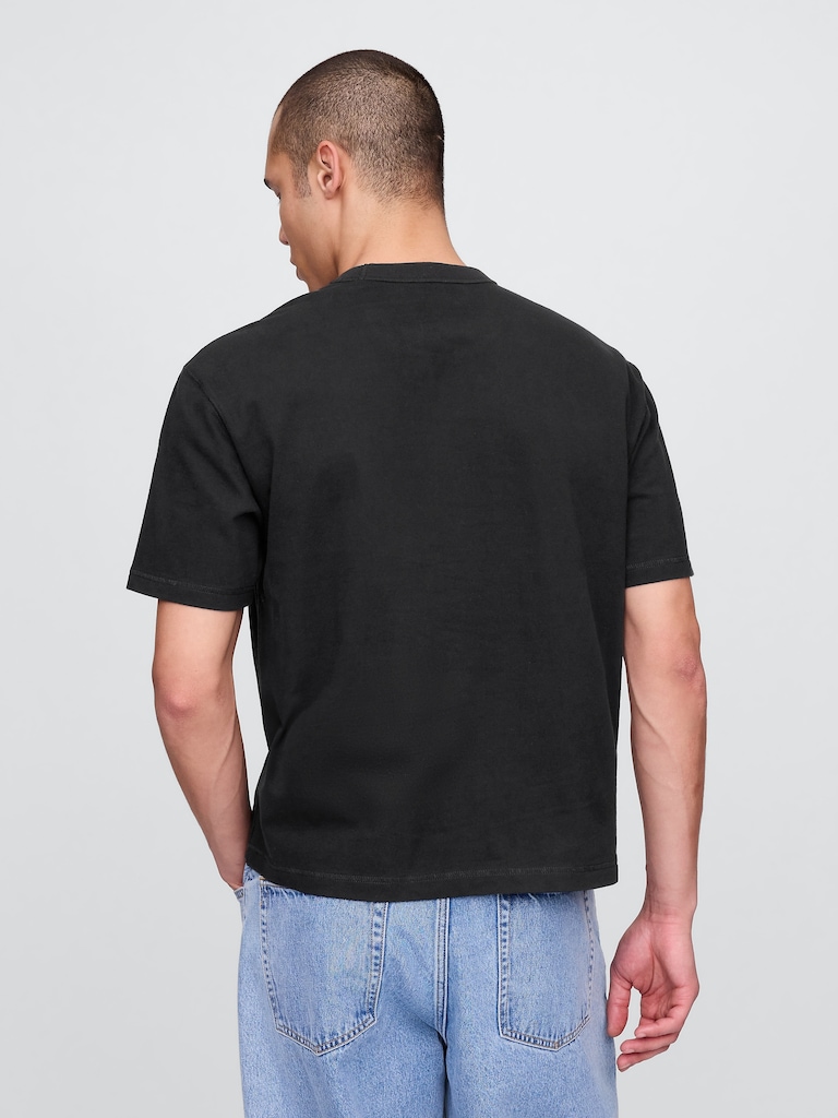 Adult Heavyweight Crop T-Shirt