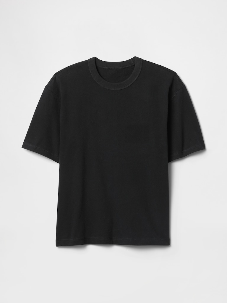 Adult Heavyweight Crop T-Shirt