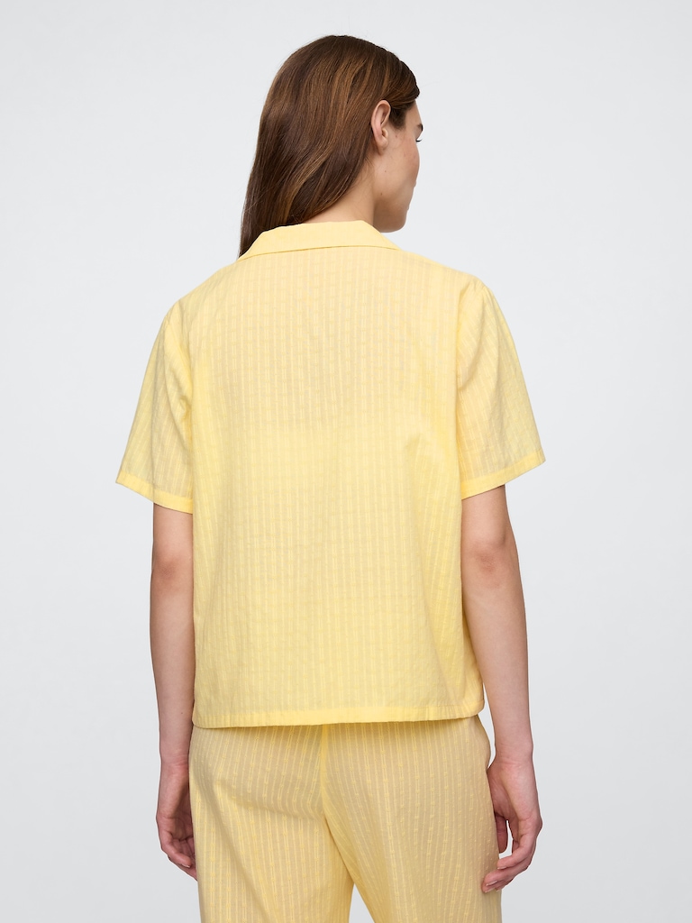 Eyelet PJ Shirt
