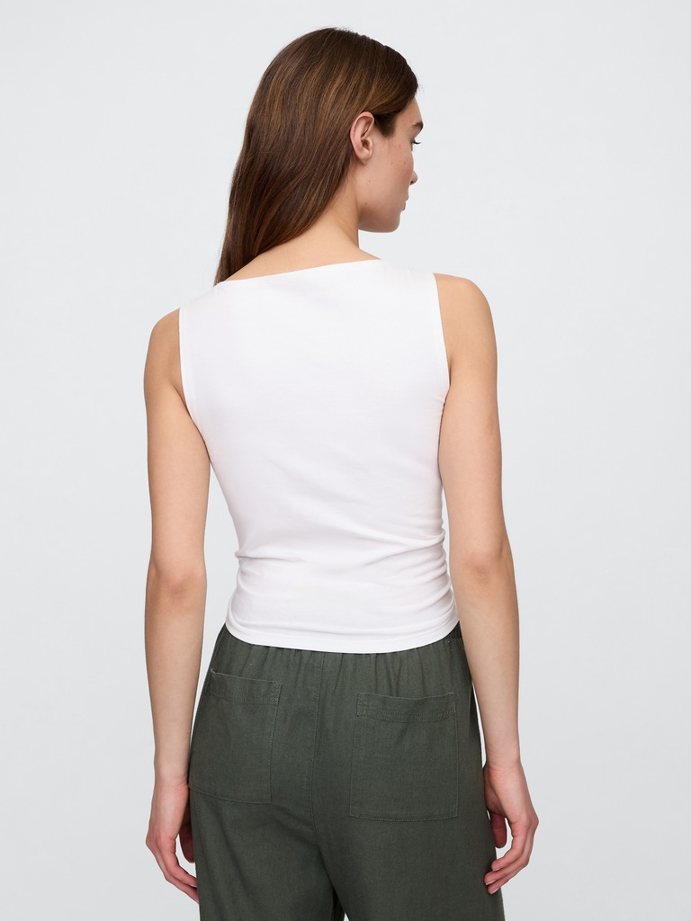 Boatneck Tank Top