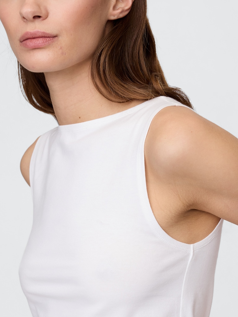 Boatneck Tank Top