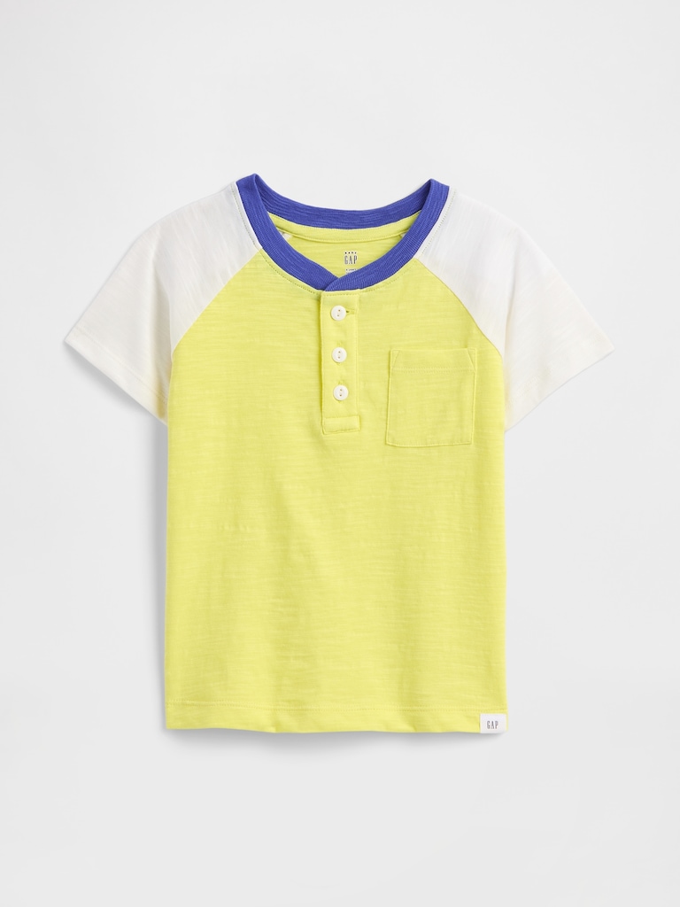 babyGap Colorblock Henley T-Shirt