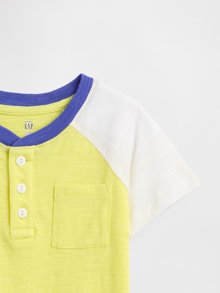 babyGap Colorblock Henley T-Shirt