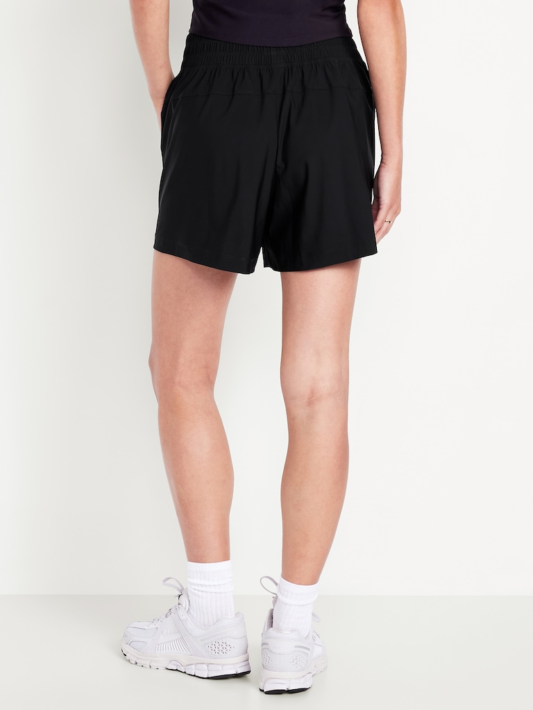 High-Waisted SleekTech Skort