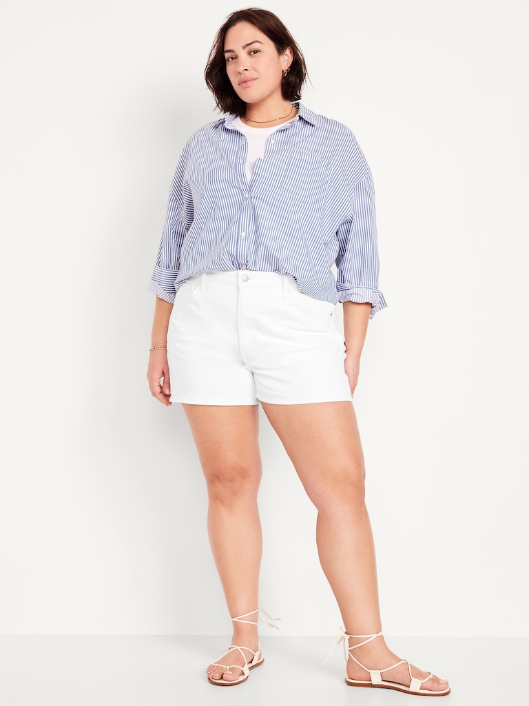 High-Waisted OG Jean Shorts -- 3-inch inseam