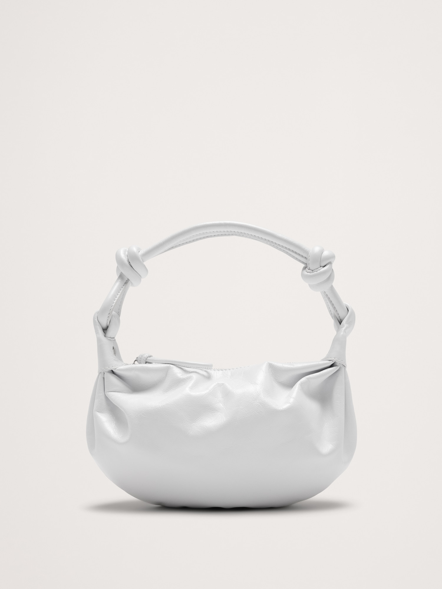 Slouchy Leather Hobo Bag