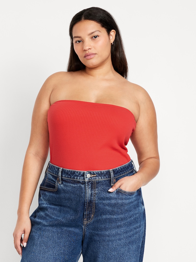Ribbed Tube Top