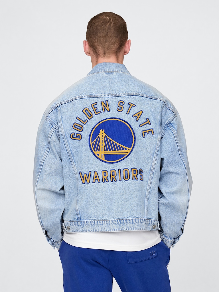 NBA Golden State Warriors Icon Denim Jacket