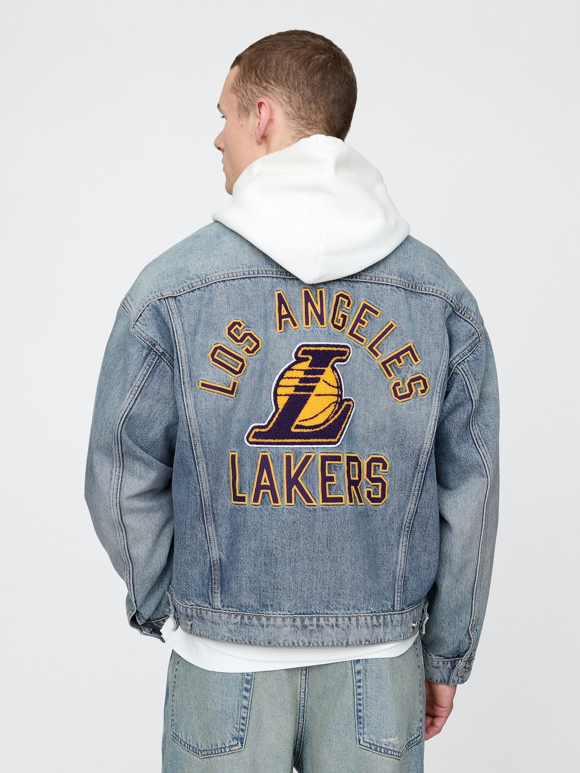 NBA Los Angeles Lakers Icon Denim Jacket