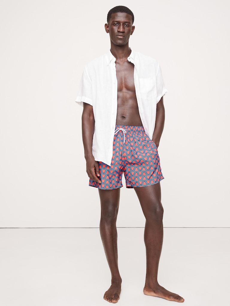 5.5" Swim Short by Retromarine