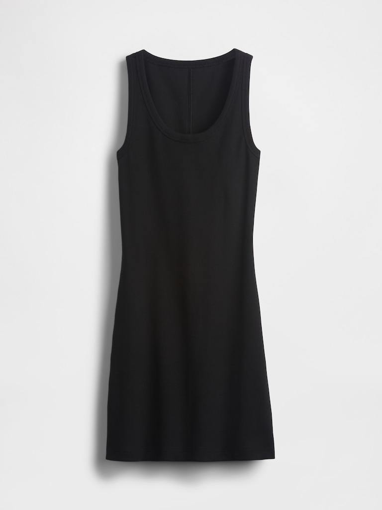 Rib Mini Tank Dress