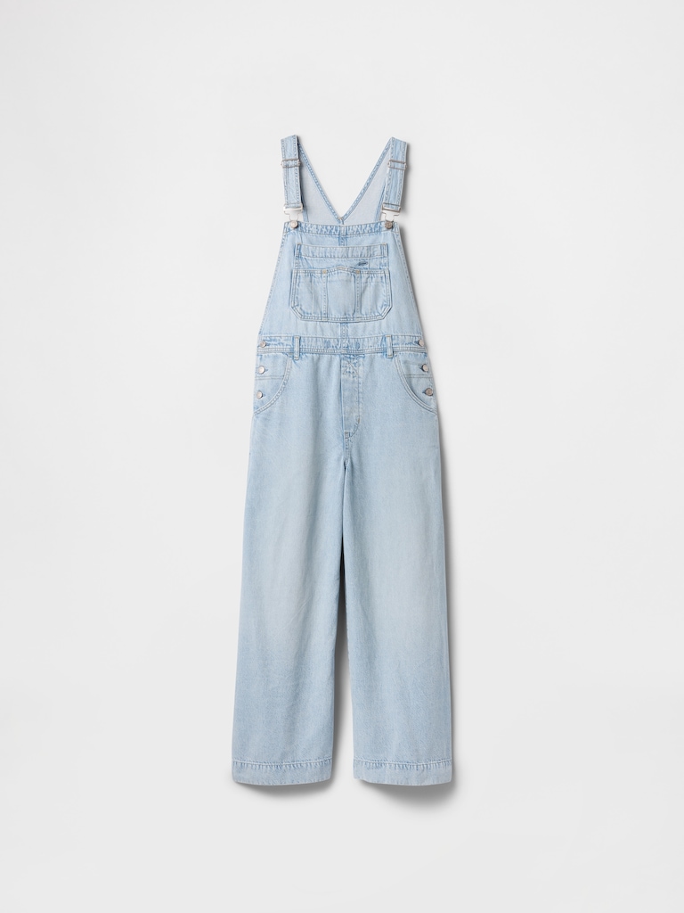 UltraSoft Denim Baggy Overalls