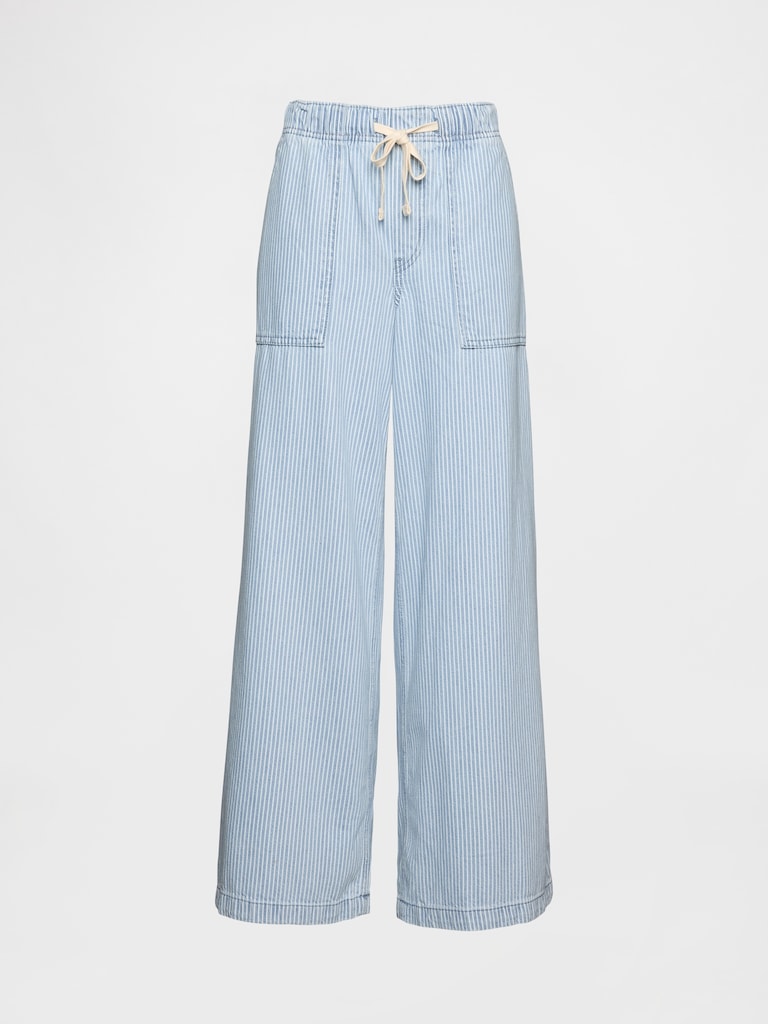 Mid Rise Easy Baggy Jeans