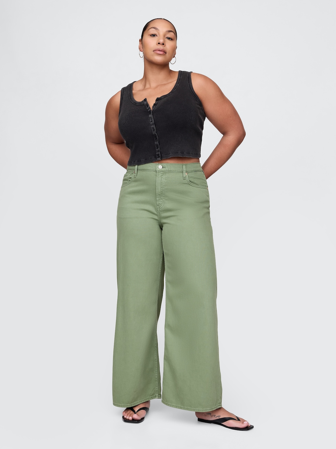 Mid Rise UltraSoft Baggy Jeans