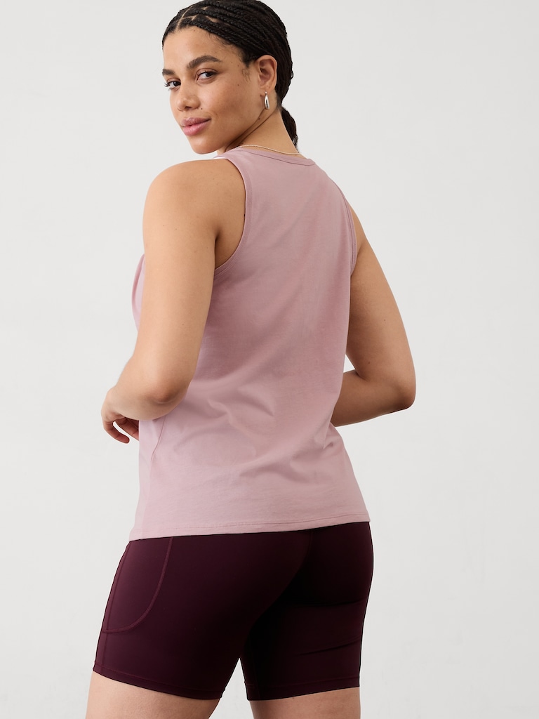 True Cotton Slim Tank