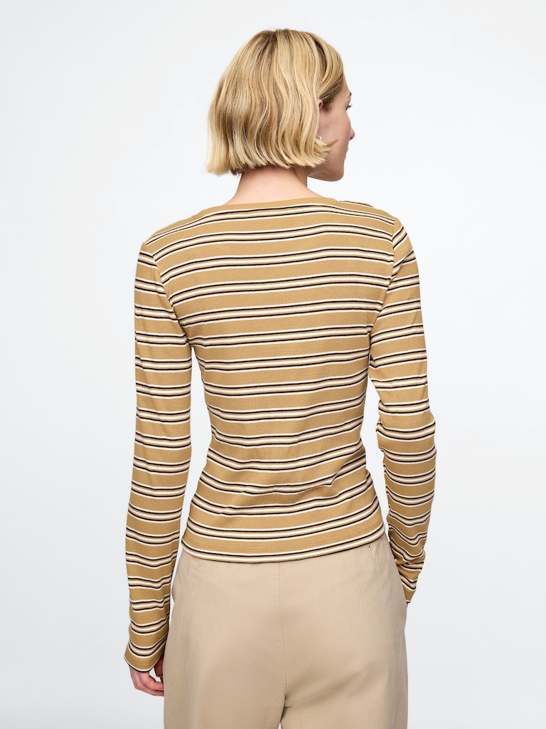 Modern Rib Crop T-Shirt