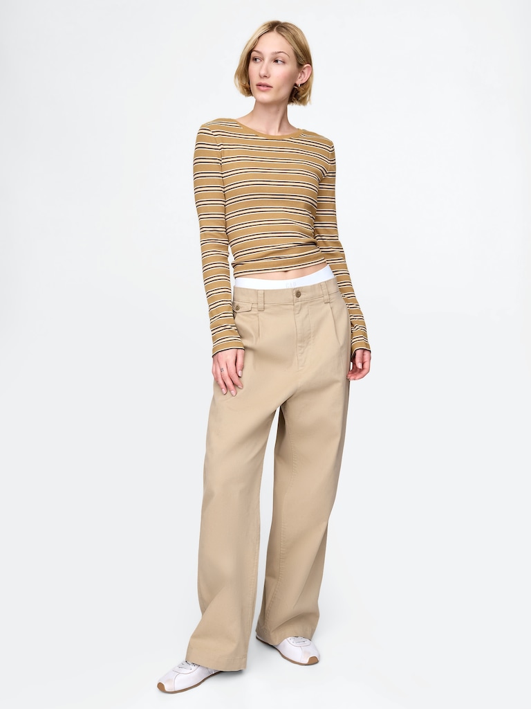 Modern Rib Crop T-Shirt