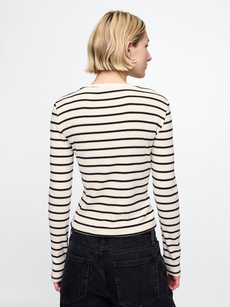Modern Rib Crop T-Shirt