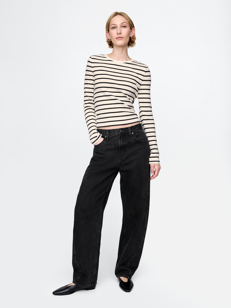 Modern Rib Crop T-Shirt