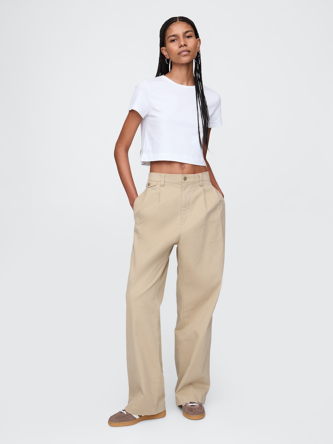Organic Cotton VintageSoft Crop T-Shirt