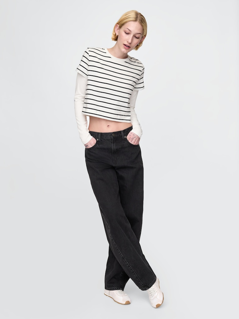 Organic Cotton VintageSoft Crop T-Shirt
