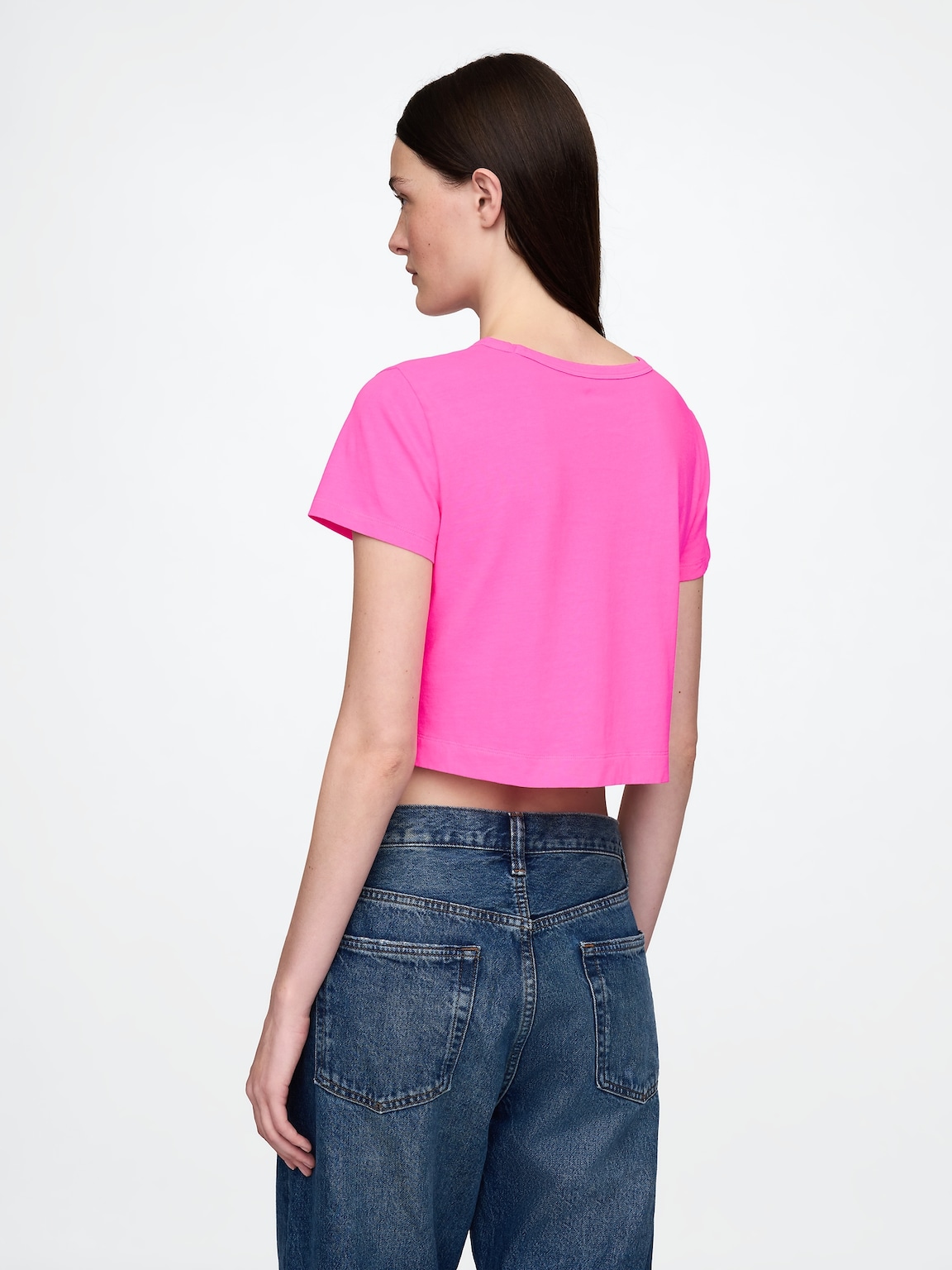 Organic Cotton VintageSoft Crop T-Shirt