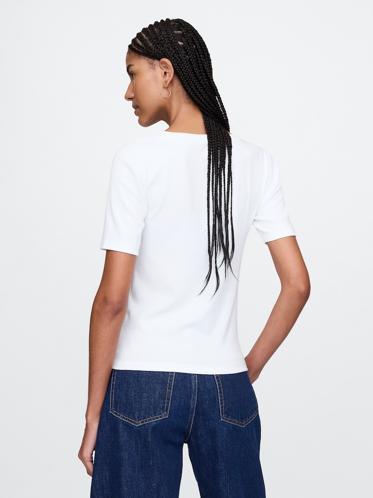 Modern V-Neck T-Shirt
