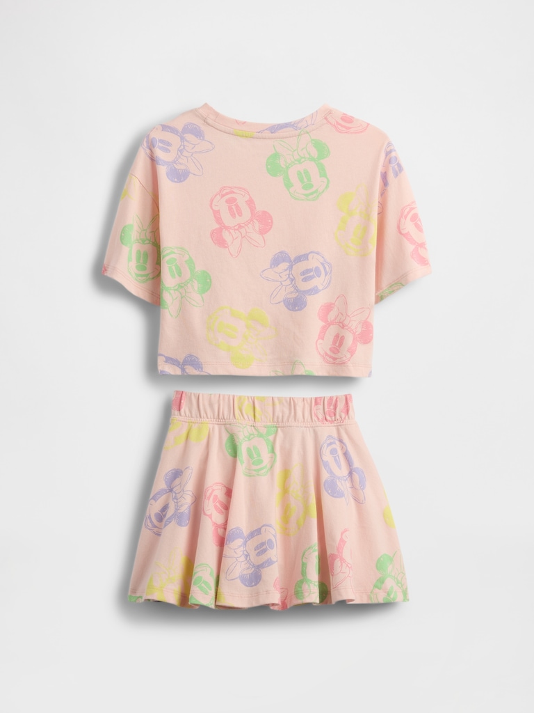Gap × Disney Baby & Toddler Skort Outfit Set