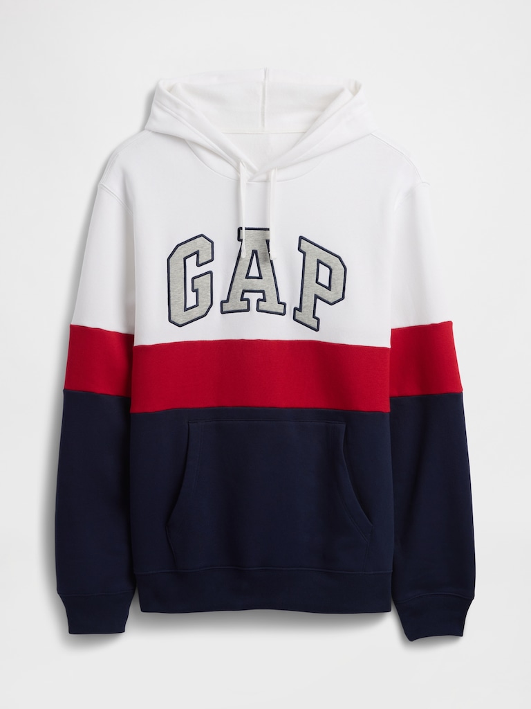 Relaxed Gap Logo Colorblock Hoodie
