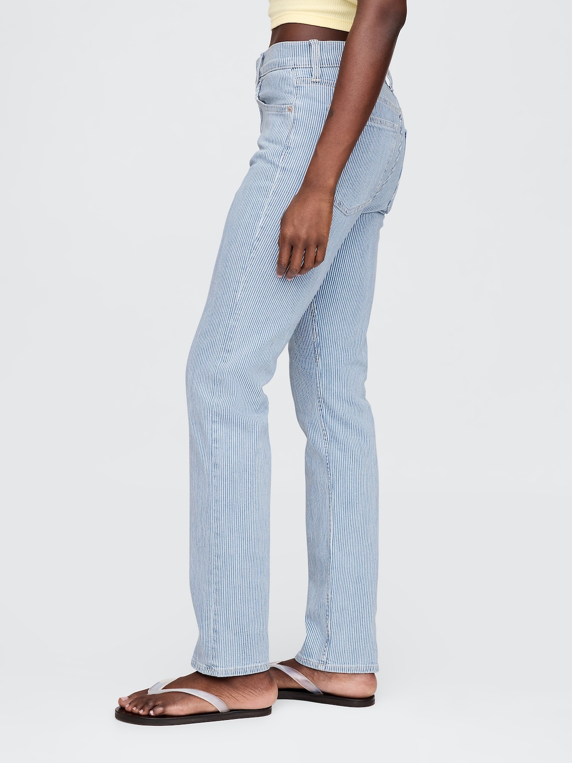 High Rise '90s Slim Straight Jeans