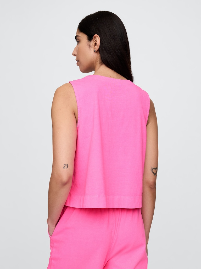 Heavyweight Shell Tank Top