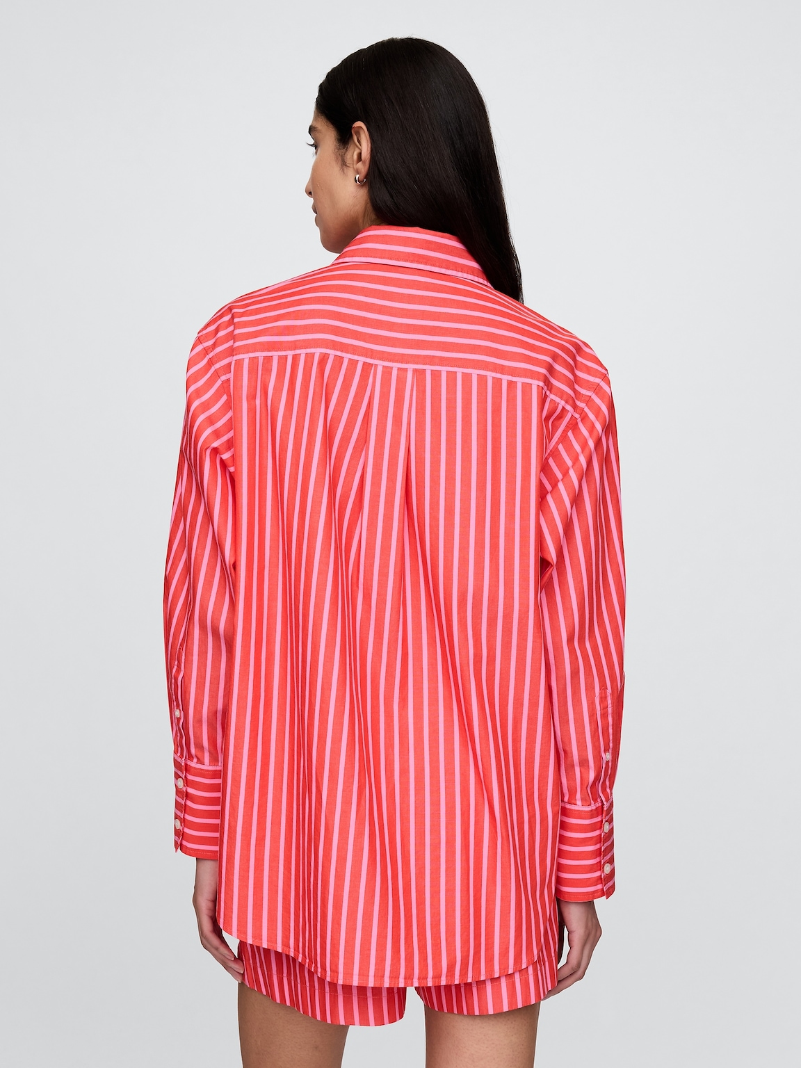 Organic Cotton Poplin Big Shirt