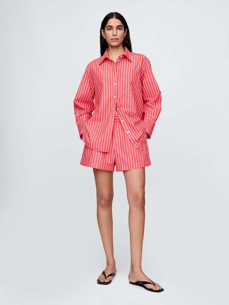 Organic Cotton Poplin Boxer Shorts