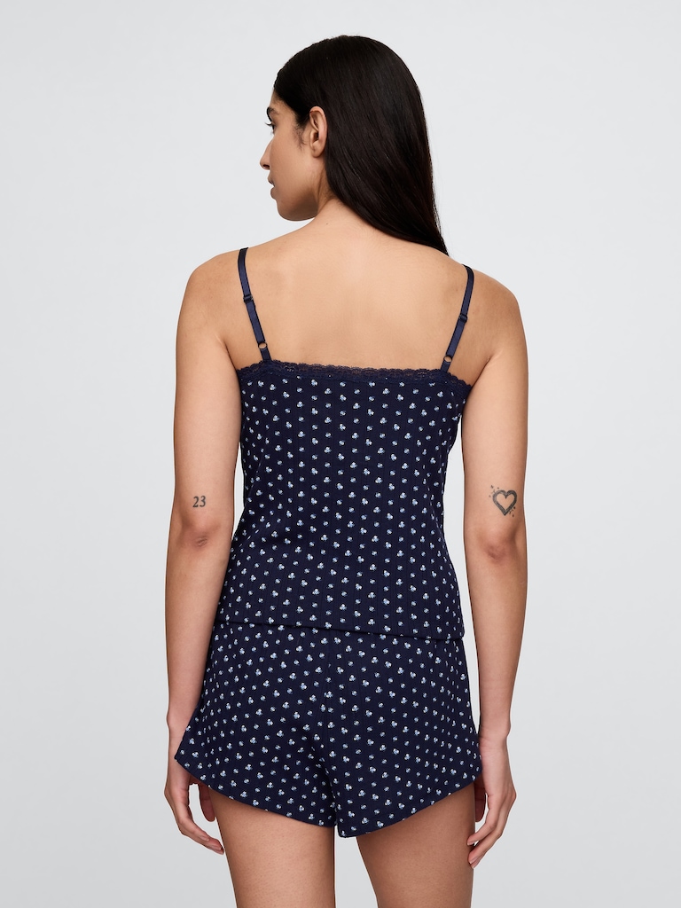 Pointelle PJ Tank Top