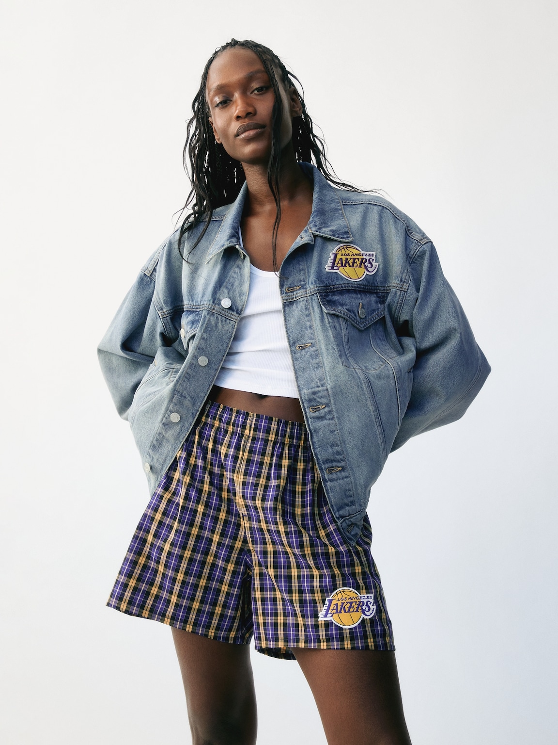 NBA Los Angeles Lakers Icon Denim Jacket