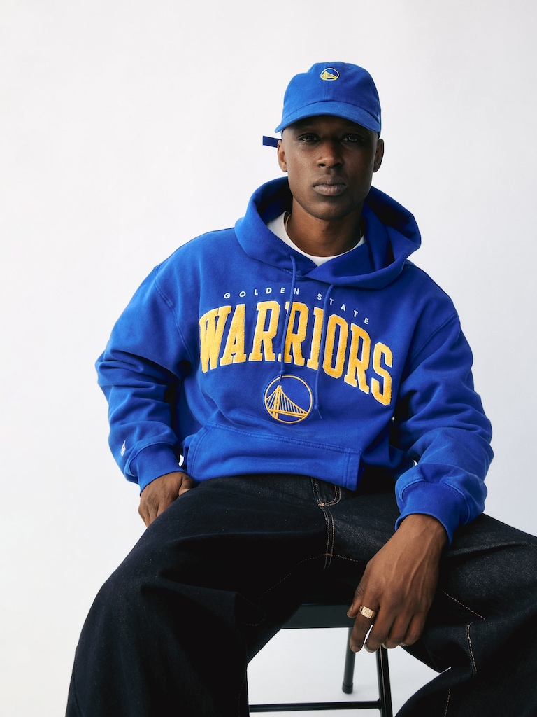 NBA Golden State Warriors Logo Heavyweight Hoodie