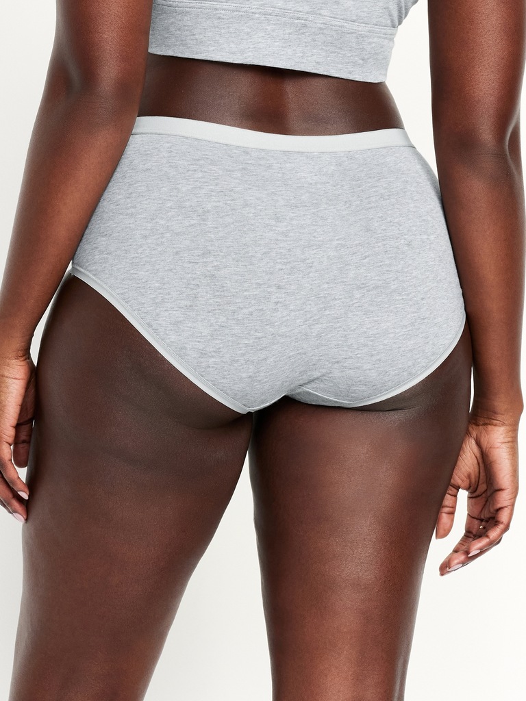 High-Waisted Everyday Brief Cotton Underwear