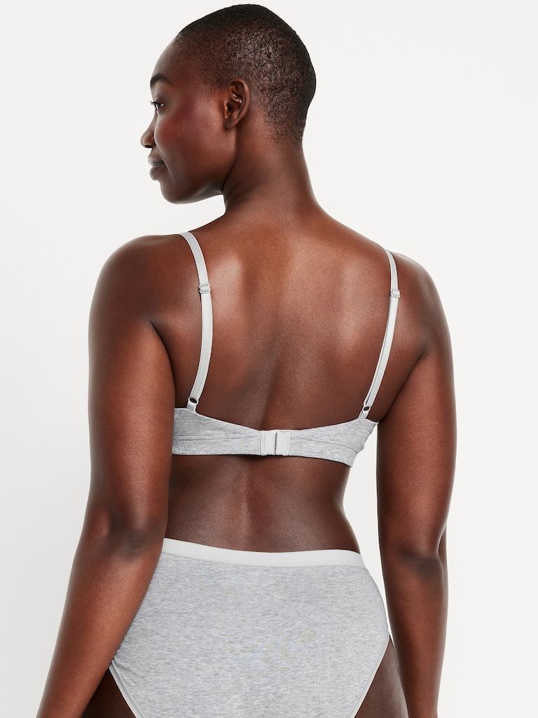 Everyday Cotton Triangle Bralette