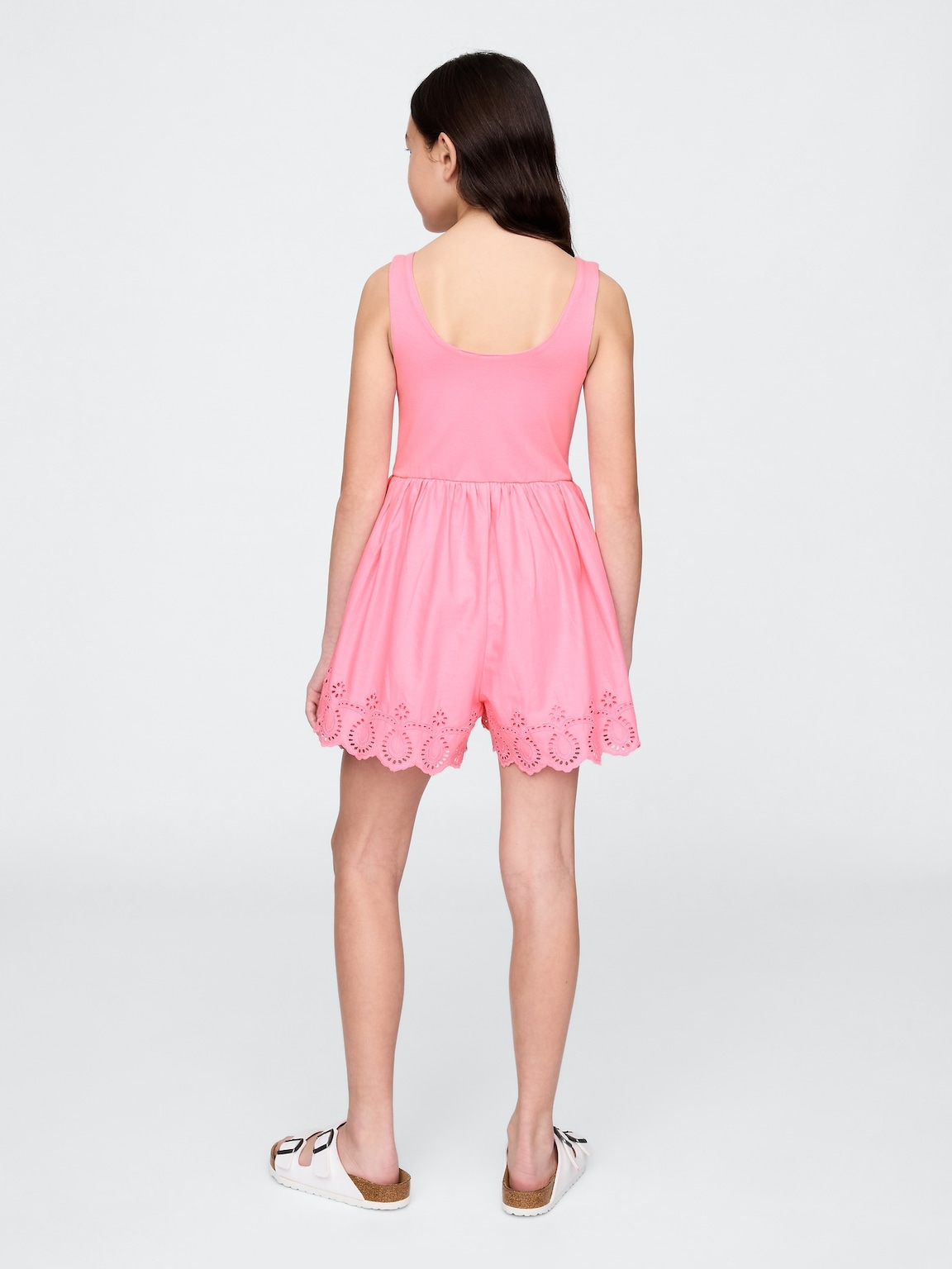 Kids Mixed Media Romper