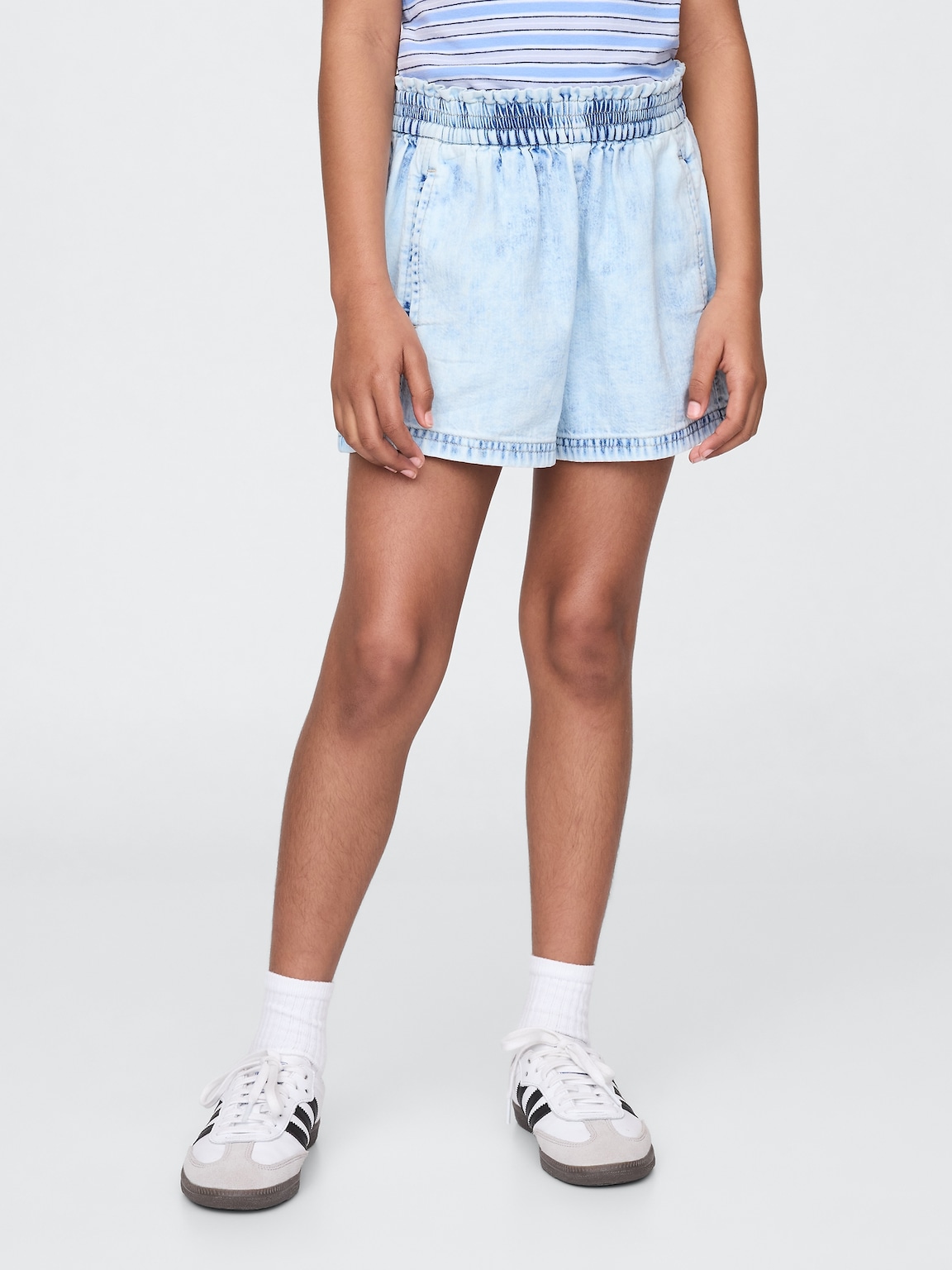 Kids Denim Easy Shorts