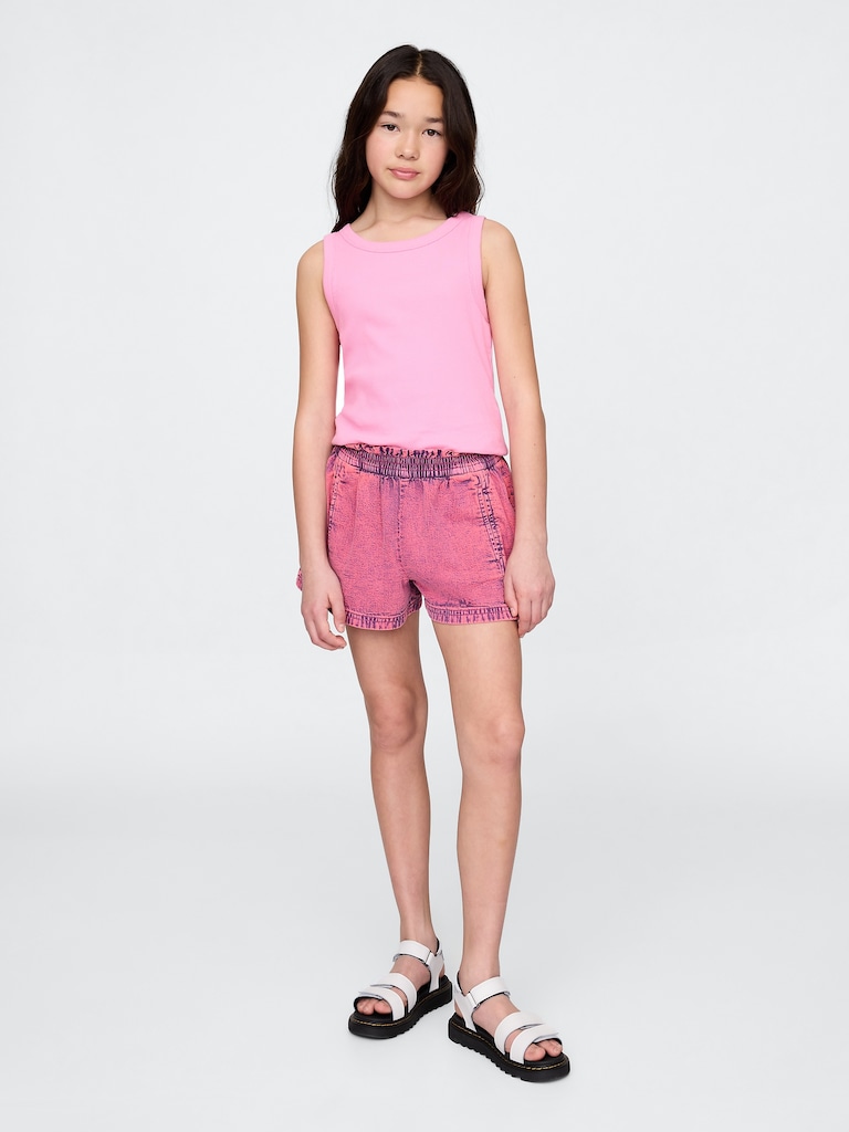 Kids Denim Easy Shorts