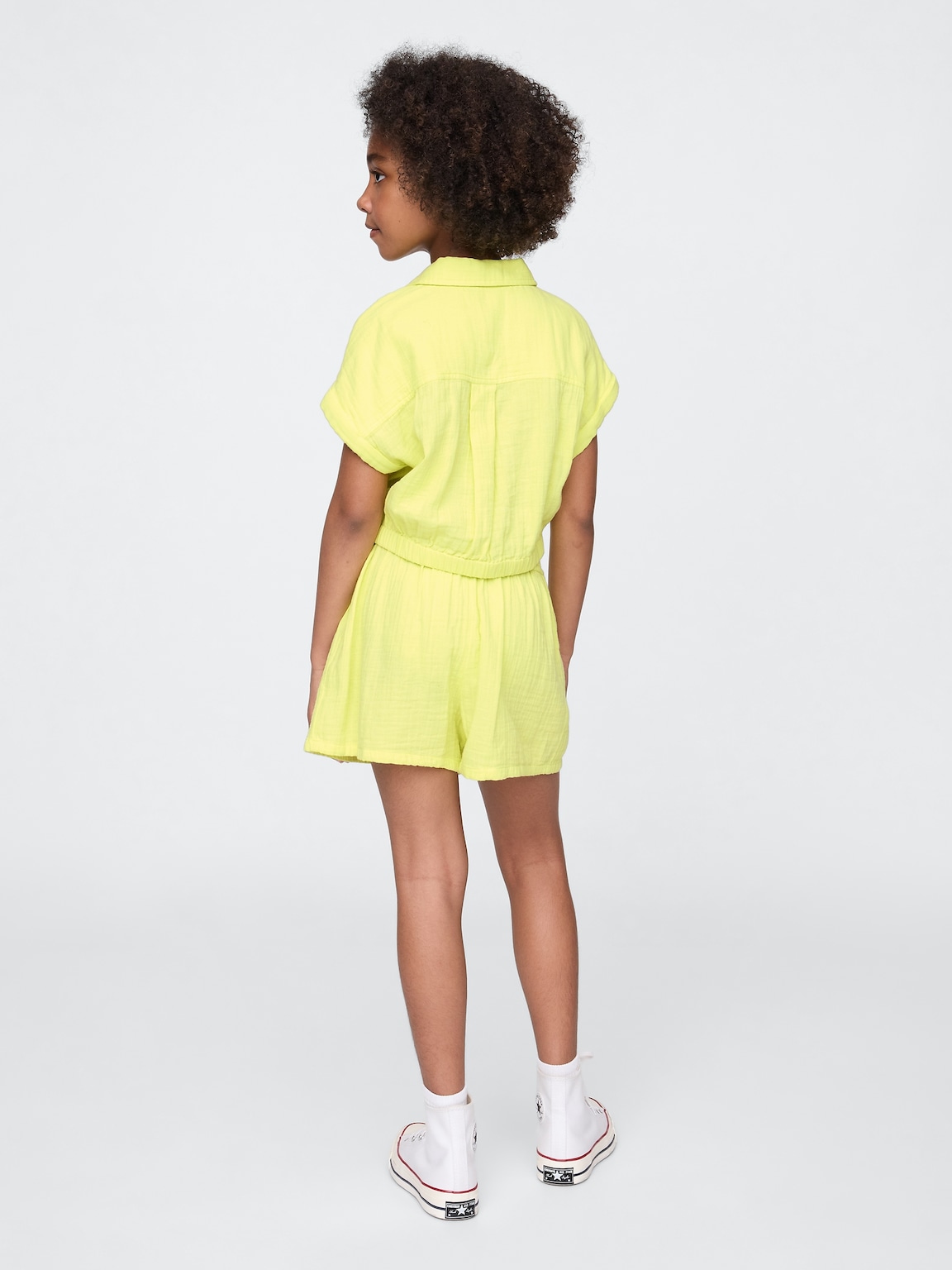 Kids Crinkle Gauze Outfit Set