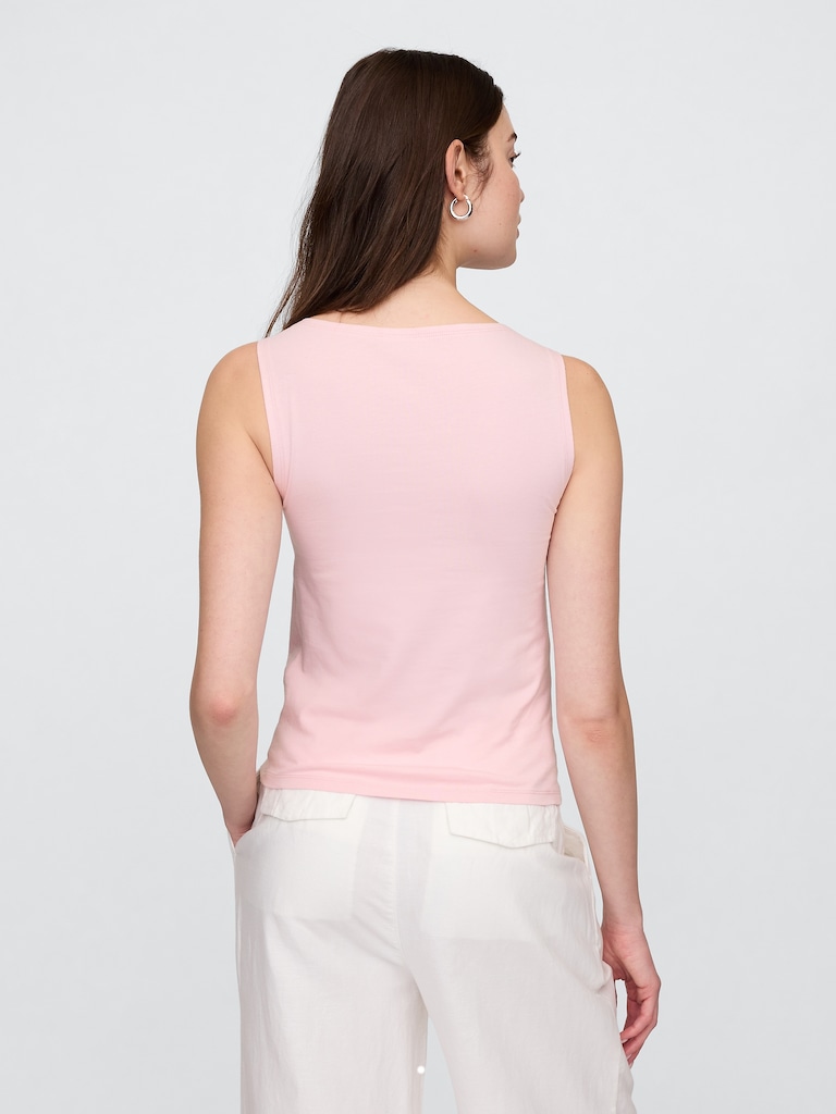 Boatneck Tank Top