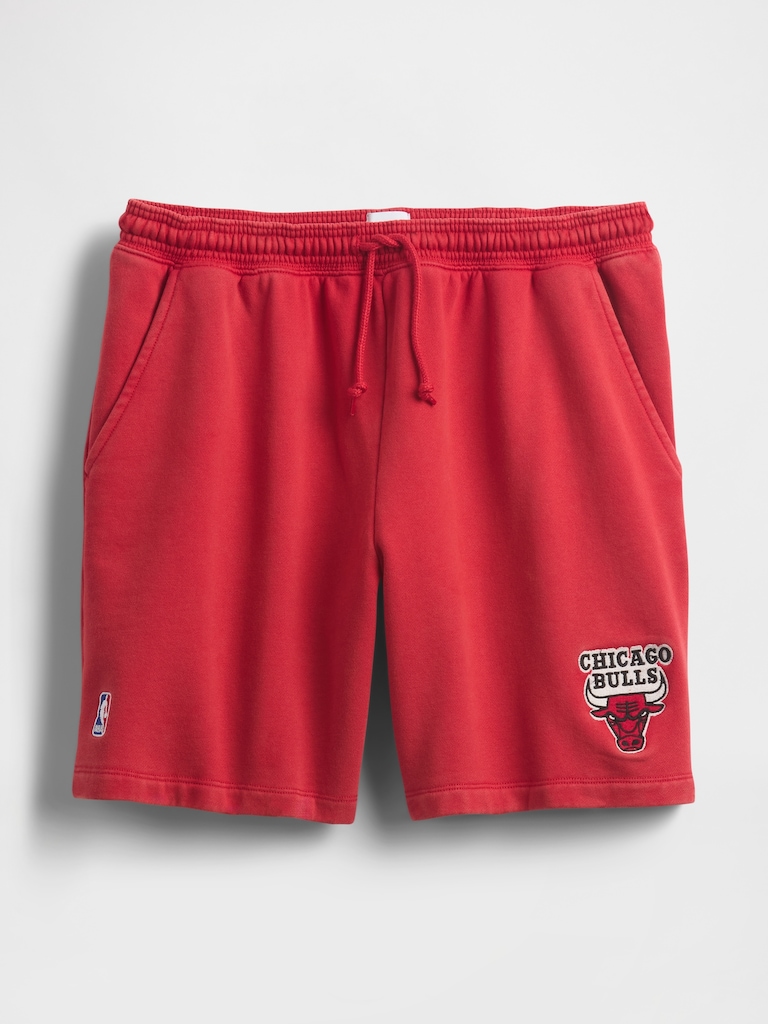 NBA Chicago Bulls Logo Heavyweight Sweat Shorts