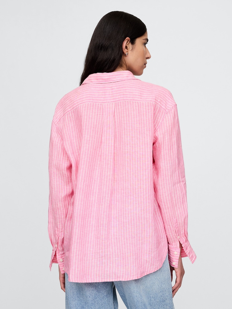 100% Linen Oversized Shirt