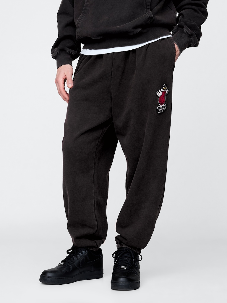 NBA Miami Heat Logo Heavyweight Joggers