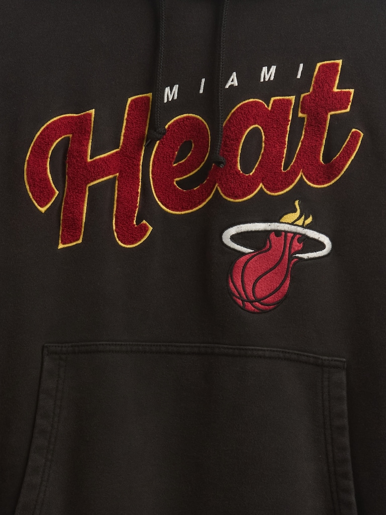 NBA Miami Heat Logo Heavyweight Hoodie