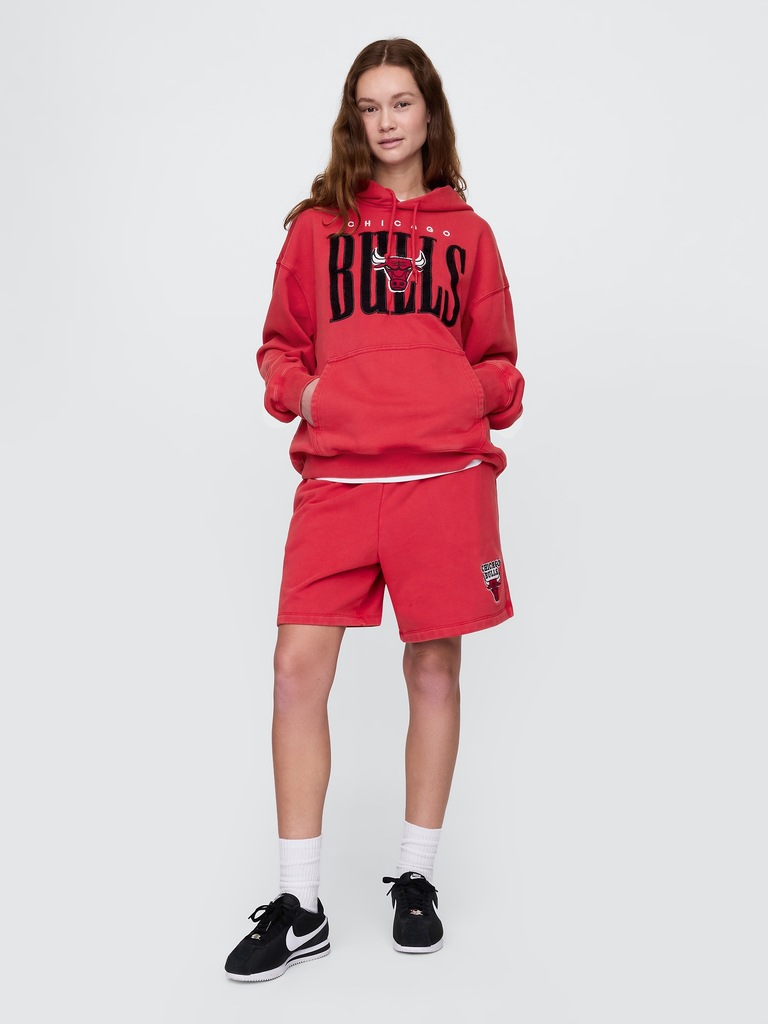 NBA Chicago Bulls Logo Heavyweight Hoodie
