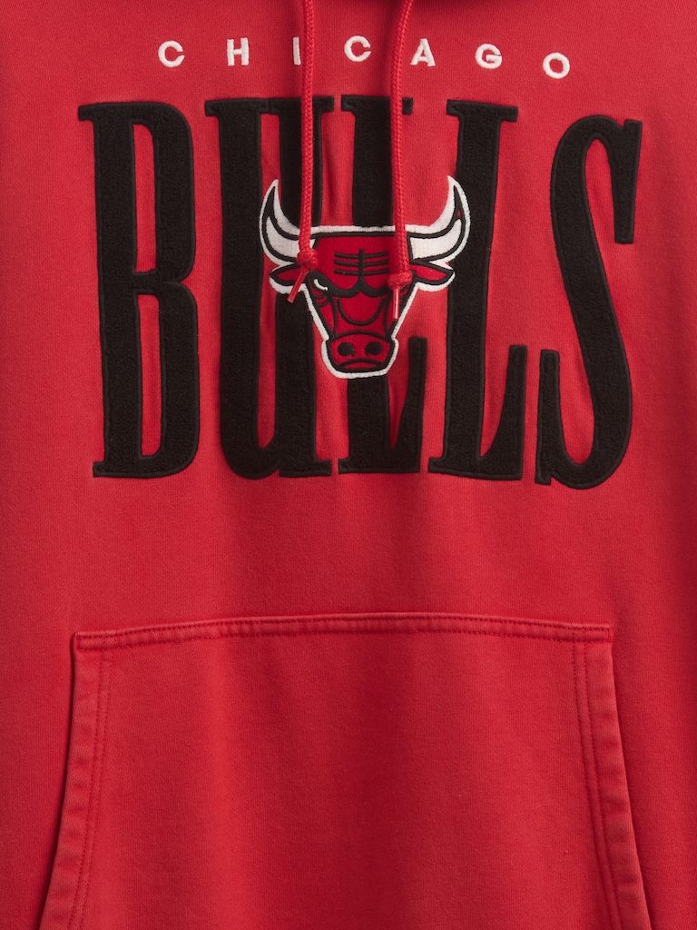 NBA Chicago Bulls Logo Heavyweight Hoodie